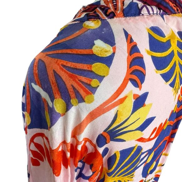 Anthropologie Multicolor Floral Pajama Set - Picture 10 of 10